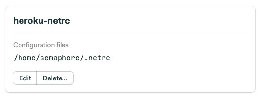 heroku .netrc